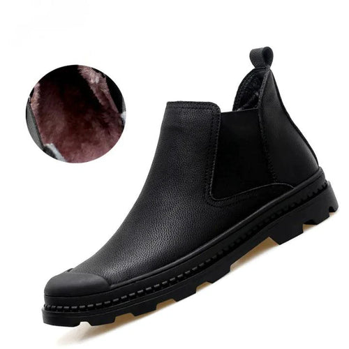 Mandotos cozy leather footwear with a soft, stylish design, featuring brown leather and comfortable sole for casual wear.