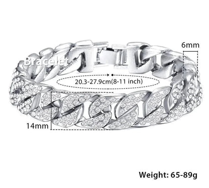 Mandotos Cuban gold curb bracelet featuring interconnected flat links and a secure clasp, showcasing elegant jewelry craftsmanship.