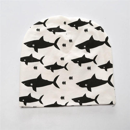 Cute cotton baby hat from MANDOTOS for infants and toddlers, soft and breathable with a adorable design for little ones