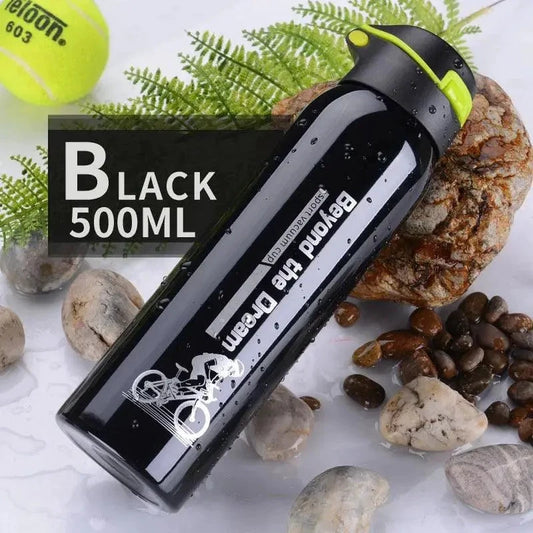 Mandotos CycleTherm insulated bottle with secure cap and sleek design for hot and cold beverages on the go