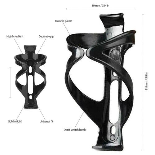 Mandotos Cyclist's Elite lightweight bottle cage with sleek, ultra-durable design for bike hydration and performance.