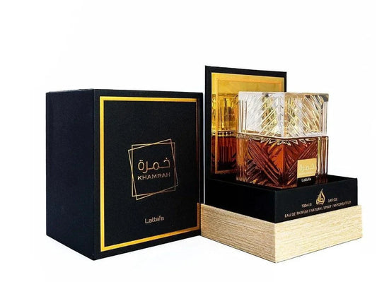 Mandotos Darey Khamrah 100ml men's cologne bottle with lasting wood scent, Arabic perfume for confident men