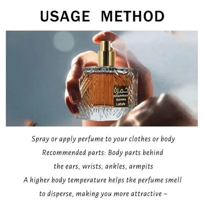 Mandotos Darey Khamrah 100ml men's cologne with lasting wood scent and Arabic perfume design, ideal for confident men.