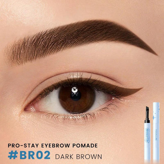 Mandotos 2-in-1 3D eyebrow gel and eyeliner pencil in three colors, waterproof, long-lasting, and suitable for makeup enhancement.