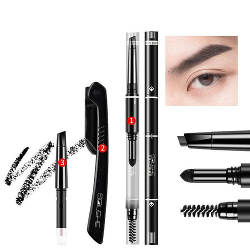 Mandotos electric eyebrow trimming knife from the beginner's set, with precision grooming tools and a sleek design.