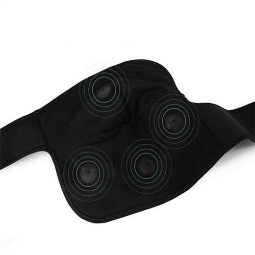 Mandotos electric infrared knee massager with adjustable heat and compression for soothing joint and muscle relief.