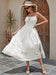 Mandotos French Romantic Cotton Maxi Dress for summer, featuring flowing fabric and elegant design perfect for warm weather.