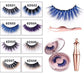 Mandotos Glamour Lash Co. magnetic false eyelashes set with sleek lash strips for effortless, stunning eye makeup.