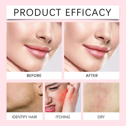 Mandotos Hair Identifier Spray for Face Dermaplaning, a women's grooming tool used to identify facial hair before treatment.