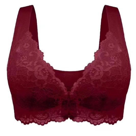 Mandotos LuxeLace women's breathable gathered lace underwear with comfortable fit and no steel embellishments.