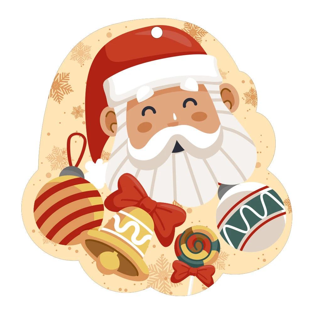 Mandotos Christmas car pendant hanging ornament for car and home decoration, festive holiday decor with holiday-themed design.