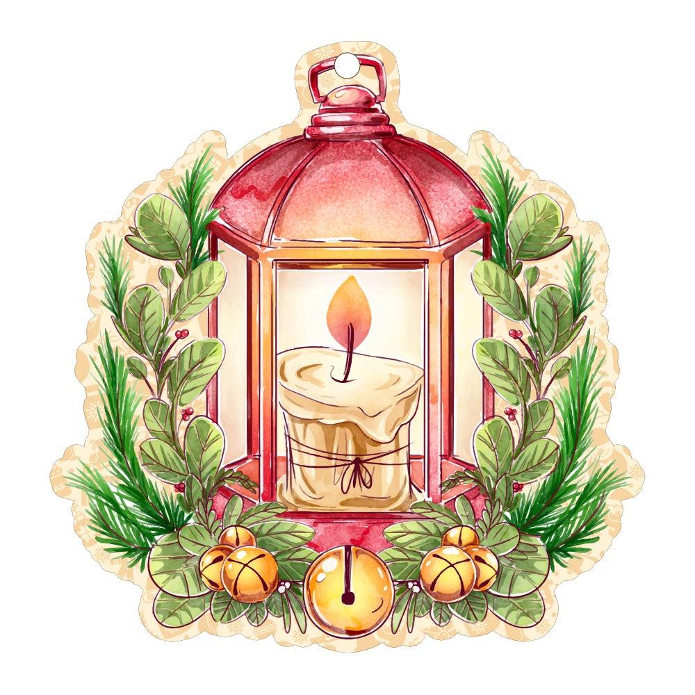 Mandotos Christmas car pendant hanging ornament for car and home decoration, festive holiday decor with holiday-themed design