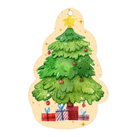 Mandotos Christmas car pendant hanging ornament for car and home decoration, featuring festive holiday design and vibrant colors.