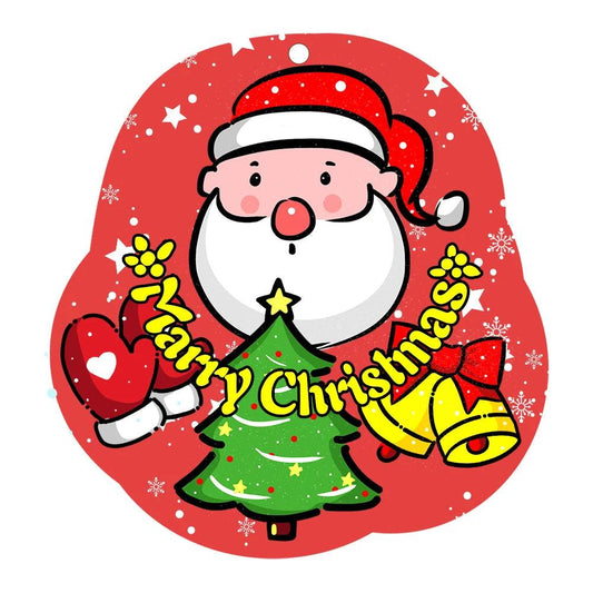 Mandotos Christmas car pendant hanging ornament for car and home holiday decoration with festive festive design.