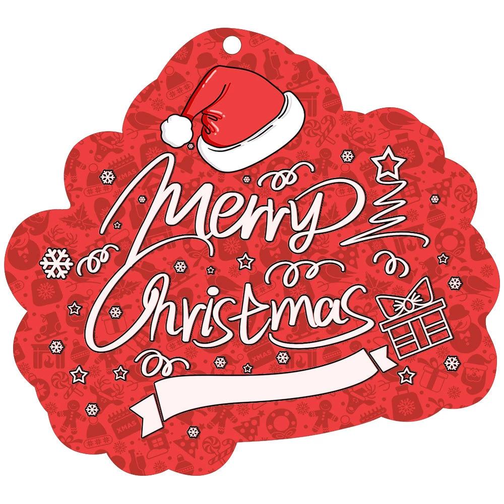 Mandotos Christmas car pendant hanging ornament for car and home decoration, festive holiday decor with holiday-themed design