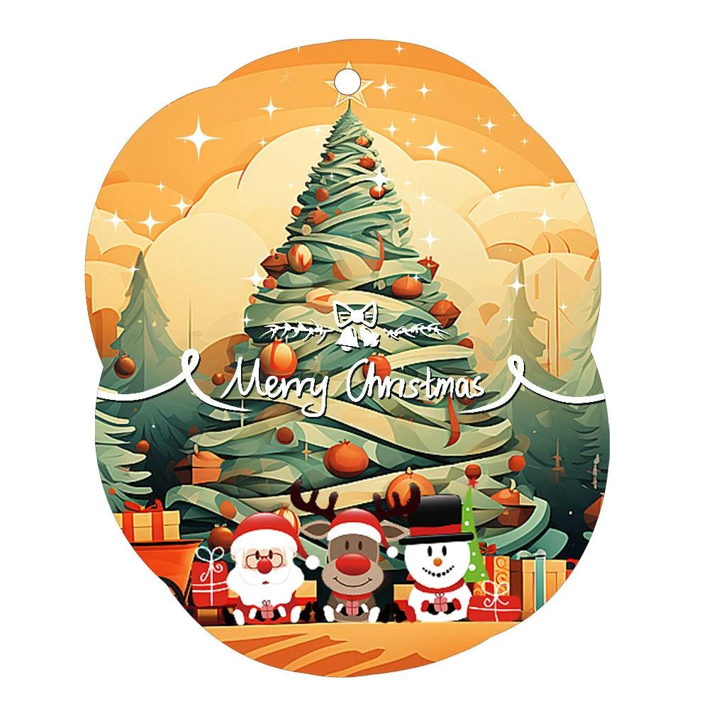 Mandotos Christmas car pendant hanging ornament for car and home decoration with festive holiday design and colorful details.