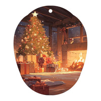 Mandotos Christmas car pendant hanging ornament for car and home decoration, festive holiday decor with holiday-themed design
