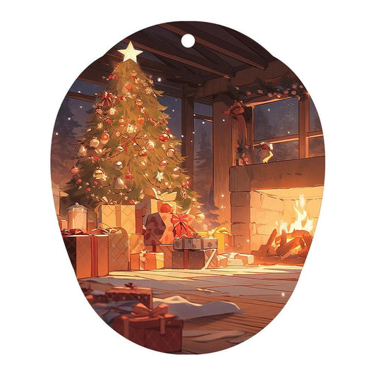 Mandotos Christmas car pendant hanging ornament for car and home decoration, festive holiday decor with holiday-themed design