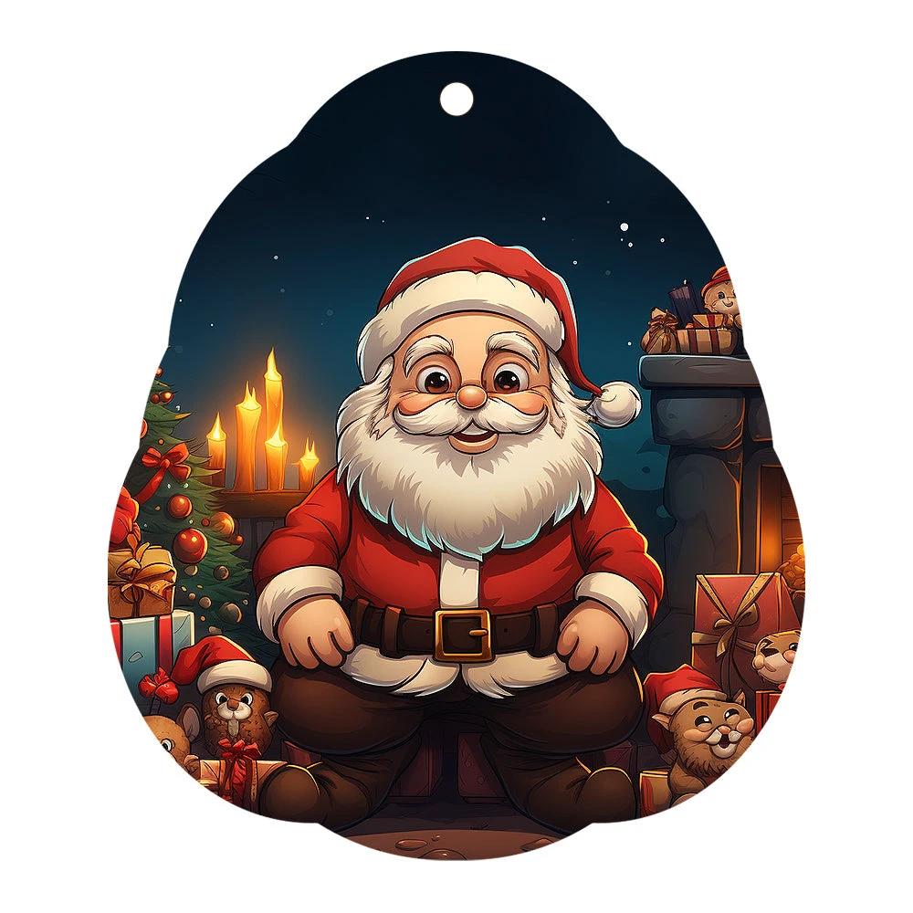 Mandotos Christmas car pendant hanging ornament for car and home decoration, festive holiday decor with holiday-themed design.