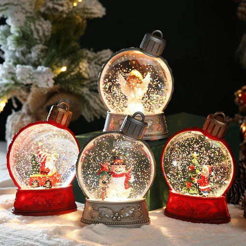 Mandotos Christmas flame light with luminous LED glow, flickering for festive holiday decoration and cozy ambiance.