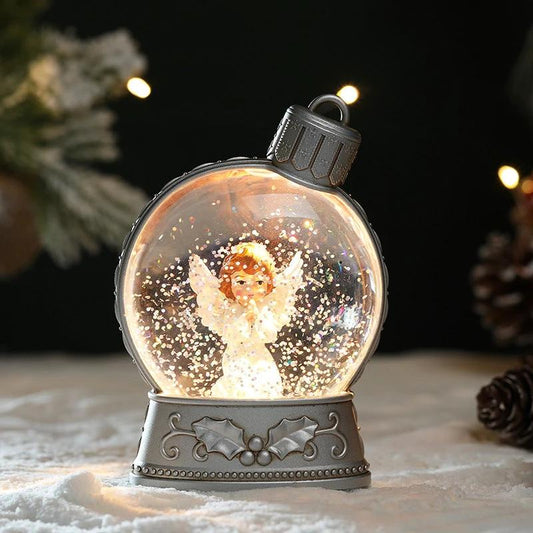 MANDOTOS Christmas Flame Light LED decoration with flickering glow, holiday luminous simulation for festive decor.