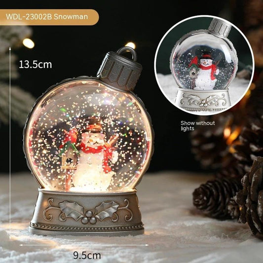 Mandotos Christmas flame light with flickering LED glow for holiday decorations, simulating a warm, luminous flame effect.