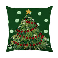Mandotos Christmas pillow covers with snowflake stamping design, festive holiday decor for seasonal home decoration.