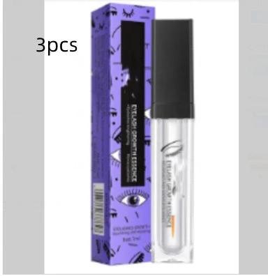 Mandotos eyelash growth serum bottle with applicator brush for nourishing, thickening, and strengthening curly lashes.