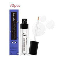 Mandotos eyelash growth serum bottle with applicator, nourishing liquid for thick, curly lashes and deep root strengthening.
