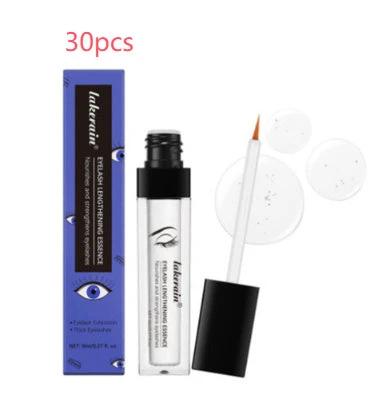Mandotos eyelash growth serum bottle with applicator, nourishing liquid for thick, curly lashes and deep root strengthening.