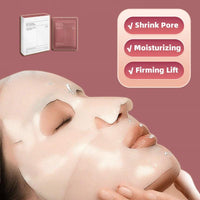 Mandotos face mask for pore shrinking and deep hydration, with a moisturizing formula for refreshed, smooth skin.