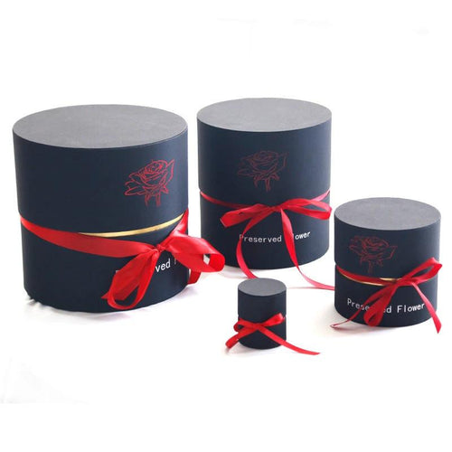 Mandotos preserved real roses in a box set, ideal for romantic Valentine's Day gift, featuring elegant and long-lasting flowers.