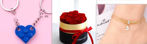 Mandotos preserved real roses in a box set, ideal for Valentine’s Day romantic gift, showcasing elegant, long-lasting floral arrangement.