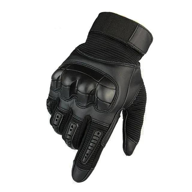 Mandotos off-road tactical gloves with touch screen fingertips, durable design for outdoor sports and rugged activities.