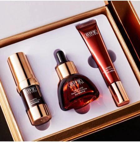 Mandotos Revitaluxe Eye Cream Duo with hydrating formula for men and women, shown in sleek packaging.