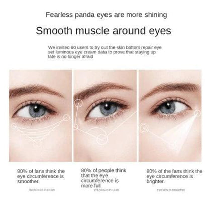Mandotos Revitaluxe Eye Cream Duo with hydrating formula for men and women, featuring two creamy eye treatments.