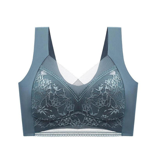 Mandotos Summer Breeze Ice Silk Seamless Bra showing breathable, ultra-comfortable fabric and smooth fit for everyday wear