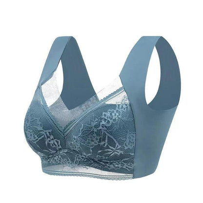 Mandotos Summer Breeze Ice Silk Seamless Bra, ultra-comfortable and breathable, designed for a smooth, effortless fit.