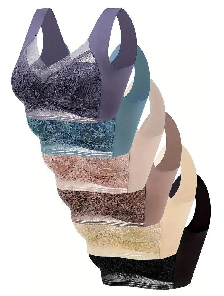 Mandotos Summer Breeze Ice Silk Seamless Bra offering ultra-comfort, breathable fit, and effortless style for everyday wear.