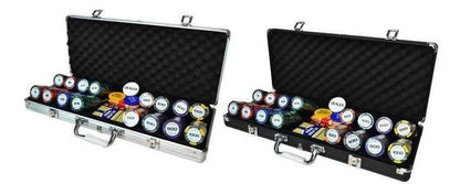 Mandotos Texas Holdem Poker Chips Coin Set with Baccarat, Las Vegas Hall Tokens, Wheat Ears, 14g, for poker and gaming.