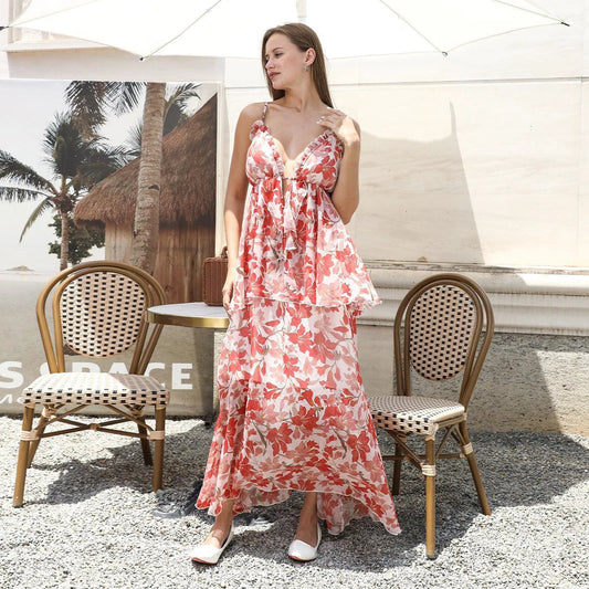 Mandotos women's fashion simple dress with a classic design, featuring a comfortable fit and versatile style for everyday wear.