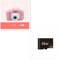 Mandotos X2 HD Mini Cartoon Kids Digital Camera showing colorful cartoon design and compact handheld size for children