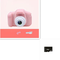 Mandotos X2 HD Mini Cartoon Kids Digital Camera showing colorful design and compact size for children.