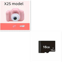 Mandotos X2 HD Mini Cartoon Kids Digital Camera showing colorful design and compact shape, ideal for children.