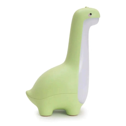 Mandotos Dino Dream Light glowing with a friendly dinosaur shape, ideal as a children's nightlight or room decor.