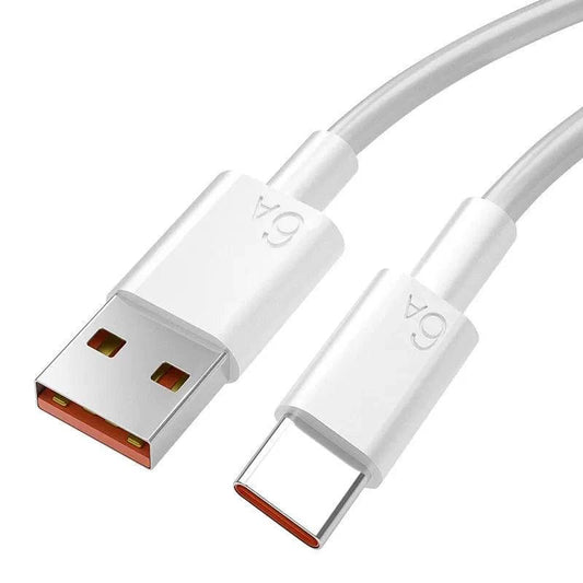 MANDOTOS double-headed Type-C data cable for mobile phones, computers, and cars, 2 meters long, fast charging, male-to-male connector