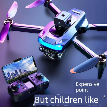 MANDOTOS HD drone for aerial photography, remote control quadcopter with camera, compact design for capturing high-quality images.