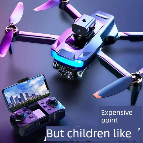 MANDOTOS HD drone for aerial photography, remote control quadcopter with camera, compact design for capturing high-quality images.