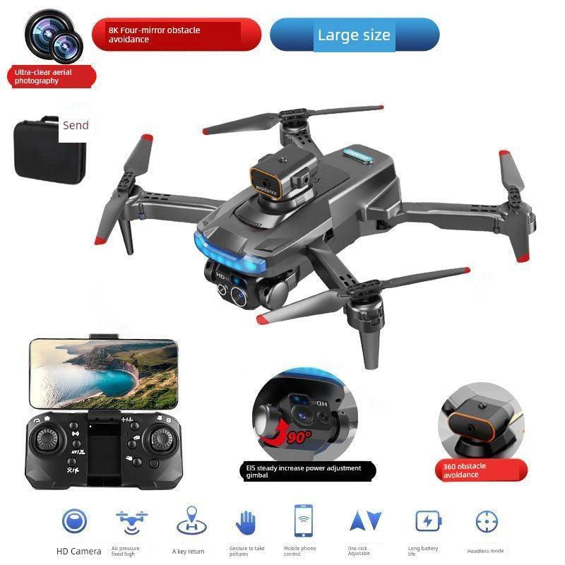 Mandotos HD drone for aerial photography with remote control, quadcopter design and camera mounted for high-quality images