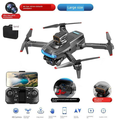 Mandotos HD drone for aerial photography with remote control, quadcopter design and camera mounted for high-quality images